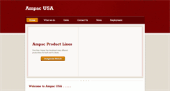 Desktop Screenshot of ampac-usa.com